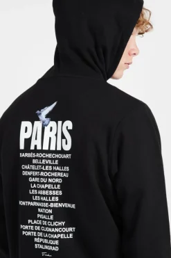 HD PARIS CITY DISTRICT BLACK - Hoddie | Noir
