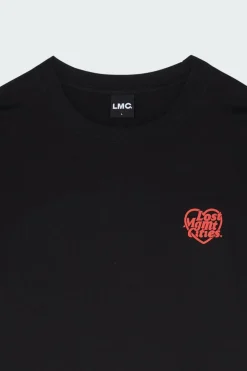 HEART GLOBE LONG SLV TEE - T-shirt | Blanc