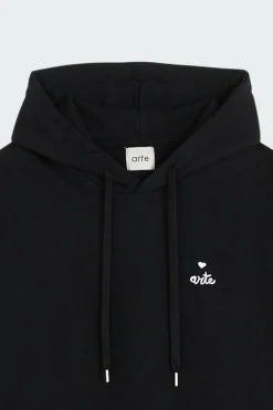 Heart Logo Hoodie - Hoodie | Noir