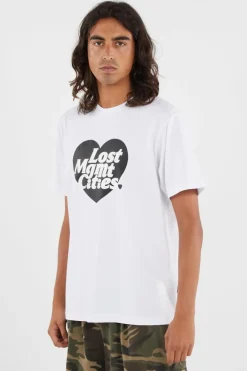 HEART LOGO TEE - T-shirt | Blanc