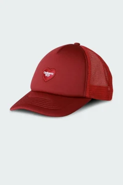 Heart Patch Trucker Cap - Casquette | Rouge