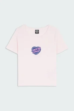 Heart Wreath Mini Front - T-shirt | Rose