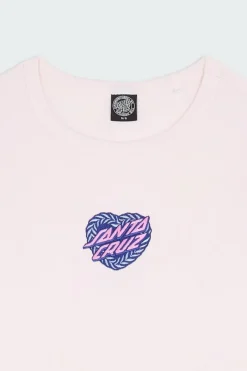 Heart Wreath Mini Front - T-shirt | Rose