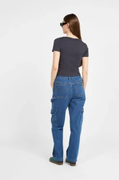 Heart Wreath Mini Front - T-shirt | Noir