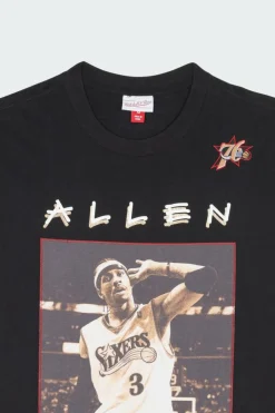 HEAVYWEIGHT PREMIUM PLAYER TEE VINTAGE LOGO - T-shirt | Noir