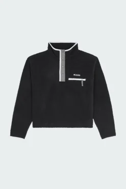 Helvetia II Cropped Half - Polaire | Noir