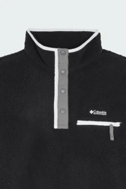 Helvetia II Cropped Half - Polaire | Noir