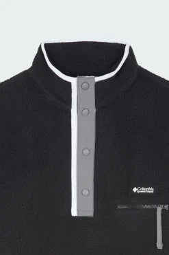 Helvetia II Half Snap Fl - Polaire | Noir