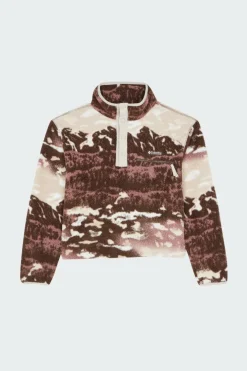 Helvetia II Printed Crop - Polaire | Marron