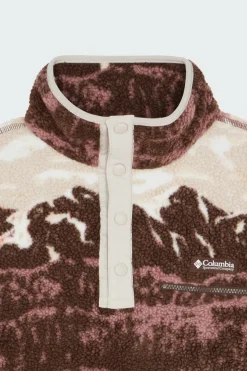 Helvetia II Printed Crop - Polaire | Marron