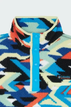 Helvetia II Printed Crop - Polaire | Bleu