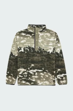 Helvetia II Printed Half - Polaire | Vert