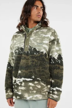 Helvetia II Printed Half - Polaire | Vert