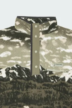 Helvetia II Printed Half - Polaire | Vert