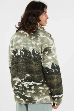 Helvetia II Printed Half - Polaire | Vert