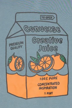 HIGH SUMMER CREATIVE JUICE TEE - T-shirt | Bleu