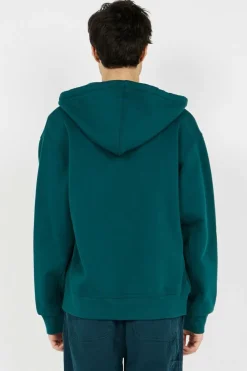 Hooded American Script - Hoodie zippé | Vert
