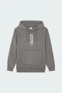 HOODED SWEATSHIRT - Sweatshirt | Gris