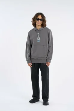 HOODED SWEATSHIRT - Sweatshirt | Gris
