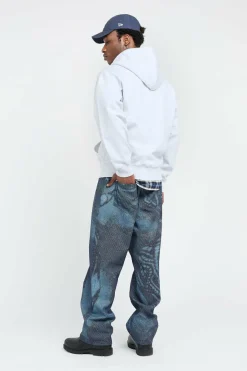 Hooded WIP Sweat Jacket - Hoodie zippé | Gris