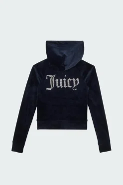 Hoodie zippé | Bleu