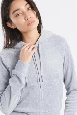 Hoodie zippé | Gris