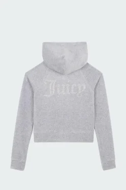 Hoodie zippé | Gris