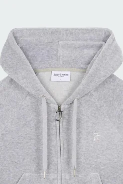 Hoodie zippé | Gris