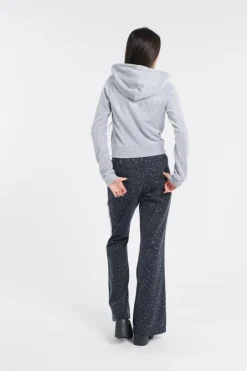 Hoodie zippé | Gris