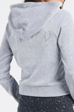 Hoodie zippé | Gris