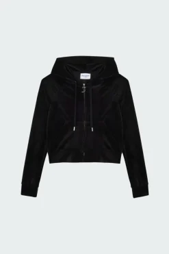 Hoodie zippé | Noir