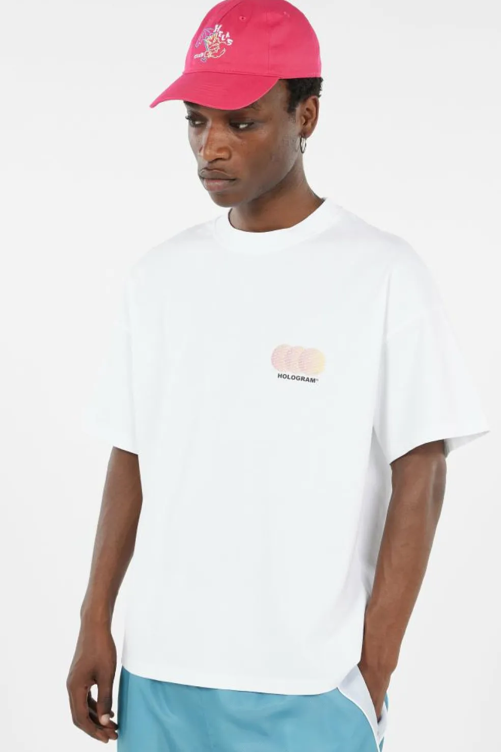 Hoop white - T-shirt | Blanc