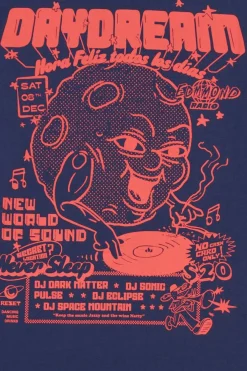 HORA FELIZ TODOS LOS DÍAS - T-shirt | Bleu