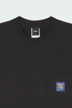 HORUS SS POCKET TEE - T-shirt | Noir