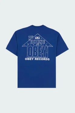 HOUSE OF RECORD - T-shirt | Bleu