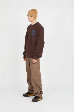 HOUSE OF RECORDS - Sweatshirt | Marron