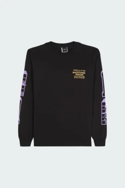 HUF ONE SOUND LS - T-shirt | Noir