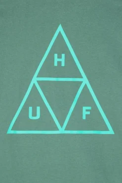 HUF SET TT LS - T-shirt | Vert