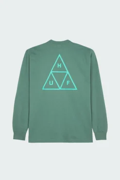 HUF SET TT LS - T-shirt | Vert