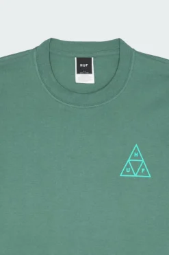 HUF SET TT LS - T-shirt | Vert