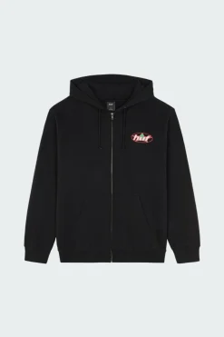HUF SWEAT ANDROMEDA ZIP HOOD - Hoodie zippé | Noir