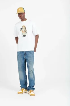 HUNTER BEAR - T-shirt | Blanc