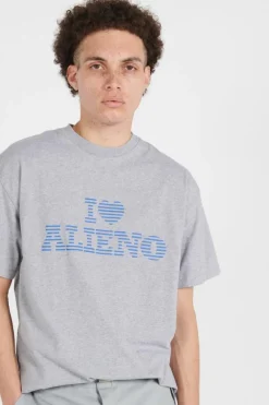 I Heart SS Tee - T-shirt | Gris