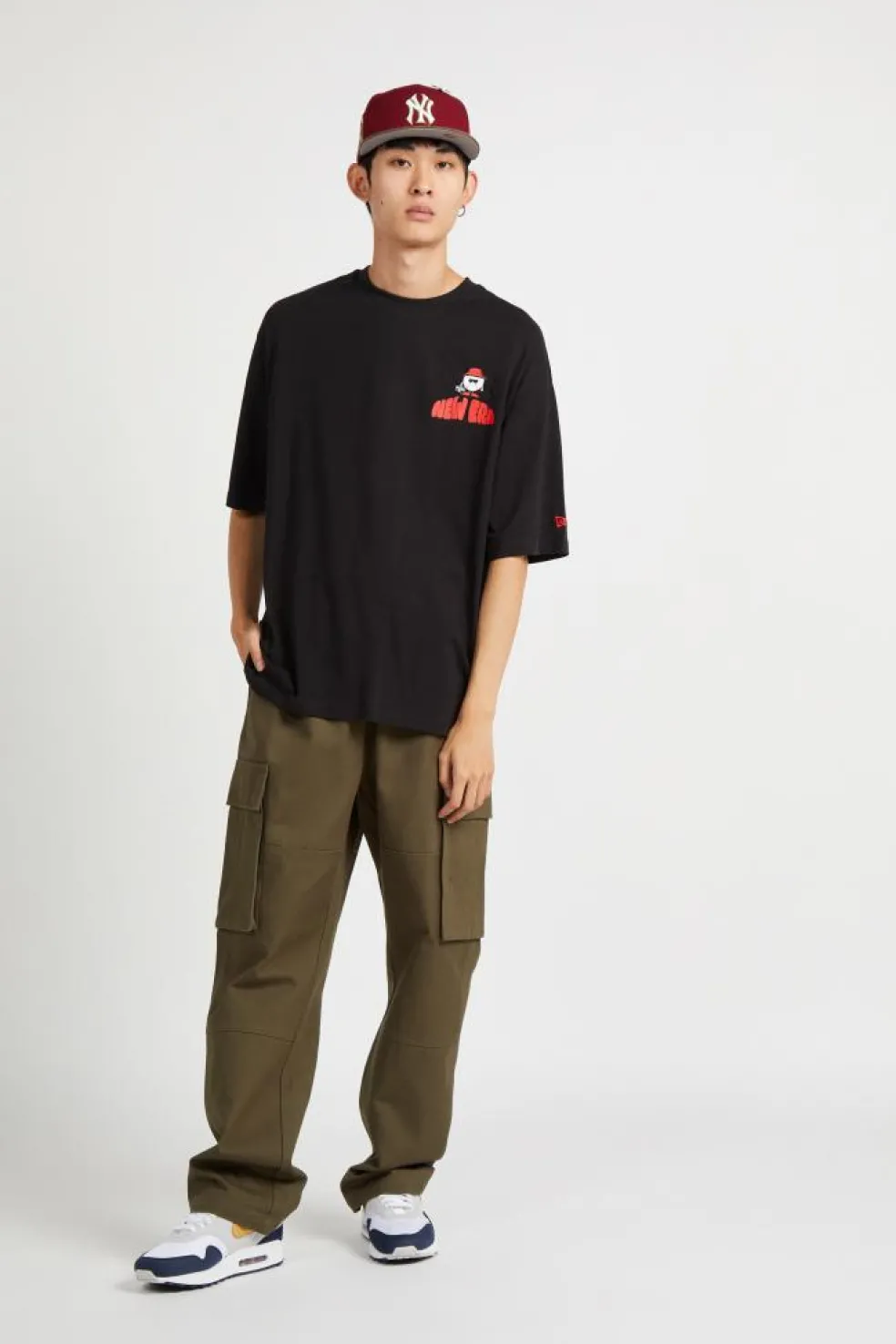 IC OS TEE NEWERA - T-shirt | Noir