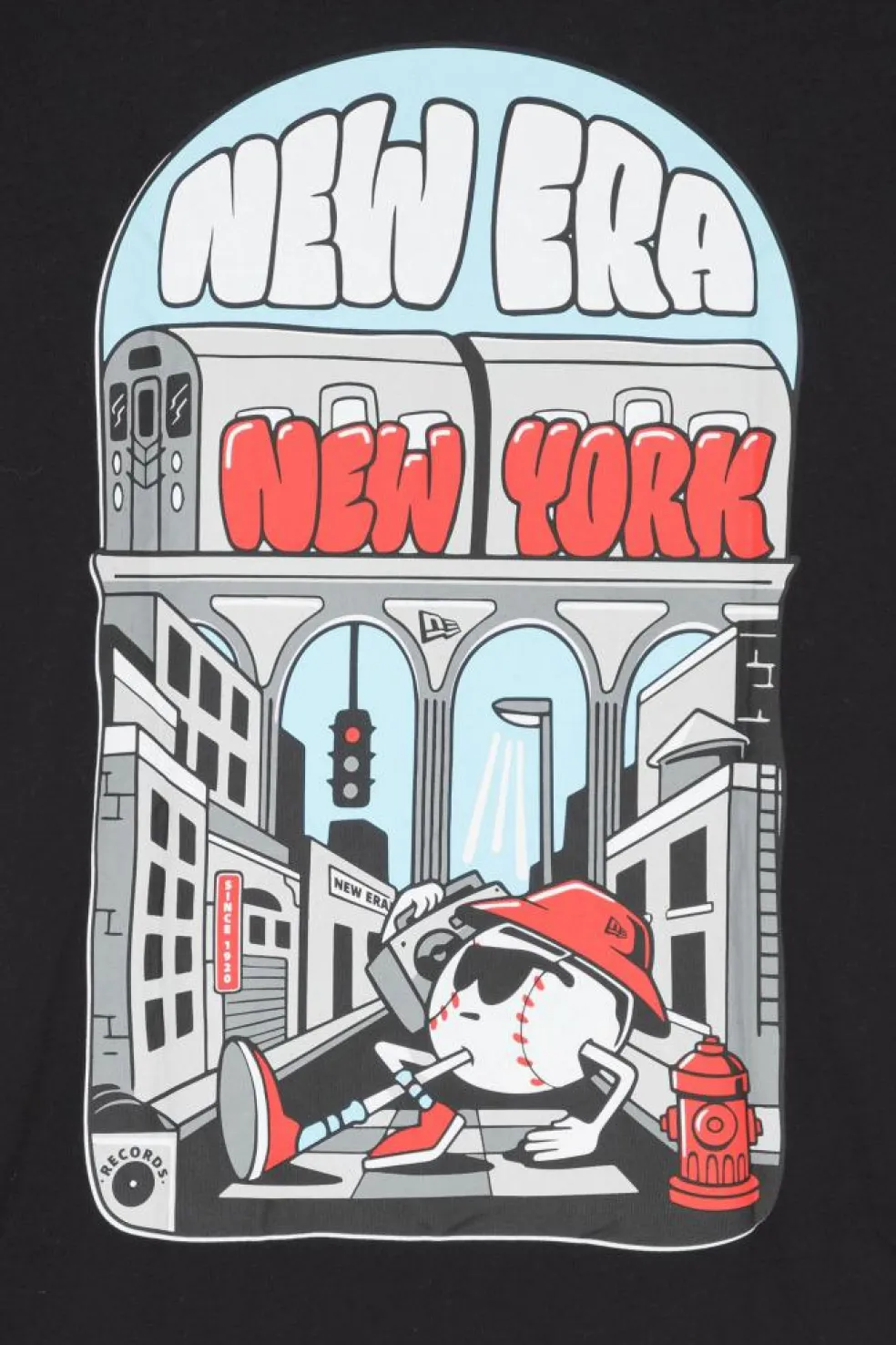 IC OS TEE NEWERA - T-shirt | Noir