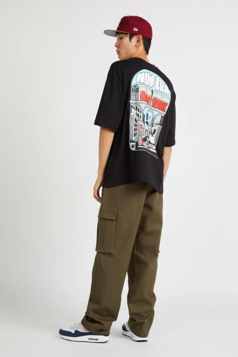 IC OS TEE NEWERA - T-shirt | Noir