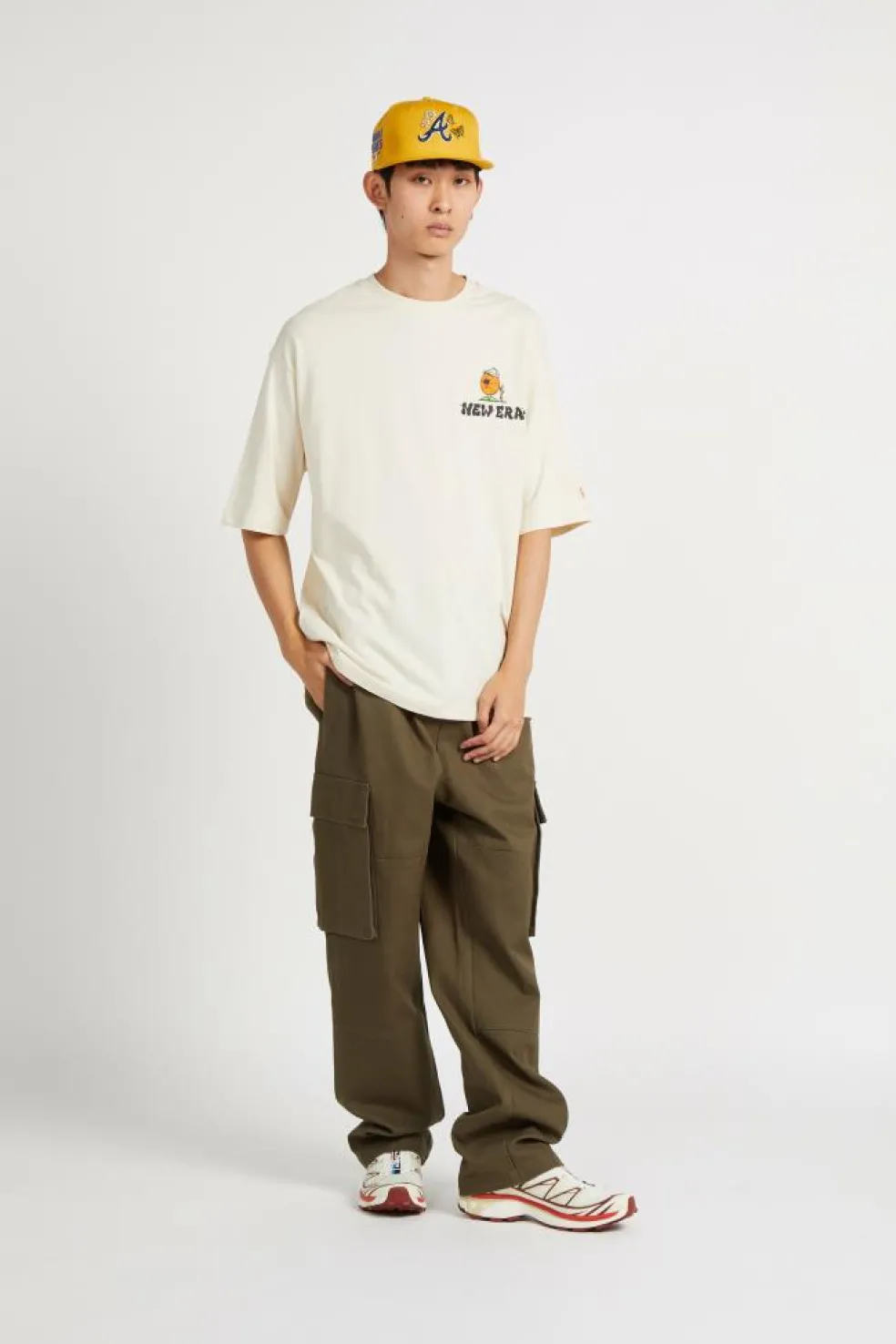 IC OS TEE NEWERA - T-shirt | Beige