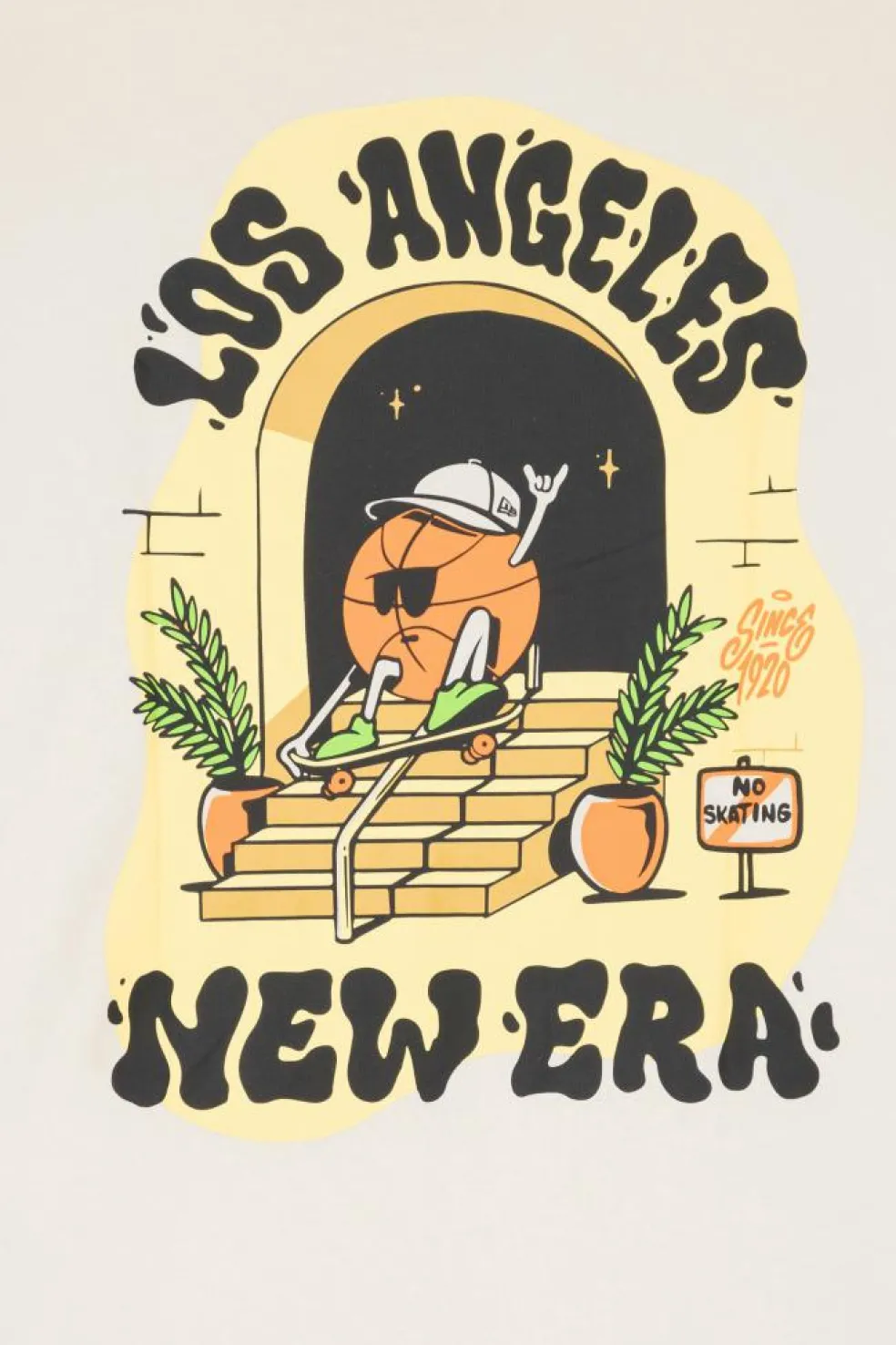 IC OS TEE NEWERA - T-shirt | Beige