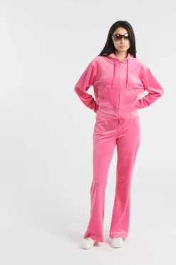 ICCLE DIAMANTE - Hoodie zippé | Rose