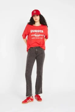 IDA SS DINNER - T-shirt | Rouge